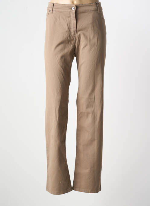 Pantalon drept maro OLSEN femeie