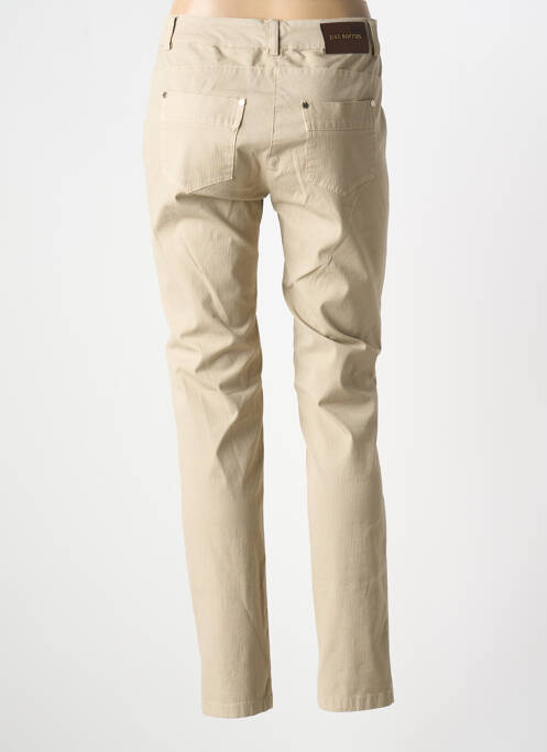 Pantalon drept bej PAZ TORRAS femeie