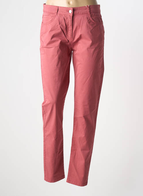 Pantalon slim roz ANDAM femeie