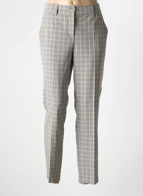 Pantalon slim țesătură poplin mărime normală negru STARK femme