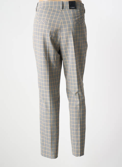 Pantalon slim țesătură poplin mărime normală negru STARK femme