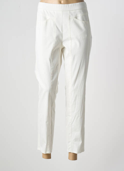 Pantalon 7/8 alb FRANK WALDER femeie