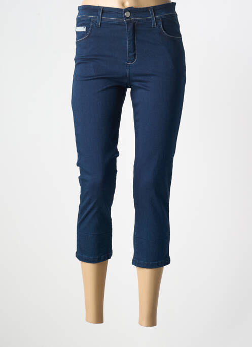 Pantalon trei sferturi albastru COWEST femeie