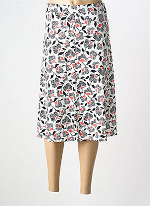 Fustă midi alb FRANK WALDER femeie