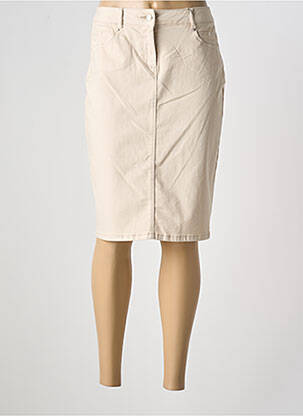 Fustă midi bej DIANE LAURY femeie