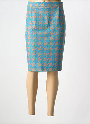 Fustă midi albastru ESTEL COLLECTION femeie