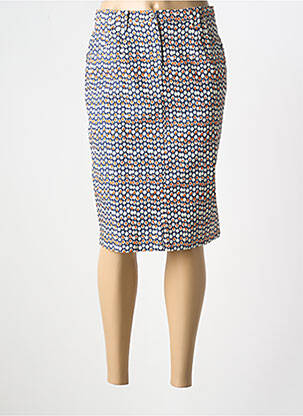 Fustă midi albastru FRANCE RIVOIRE femeie