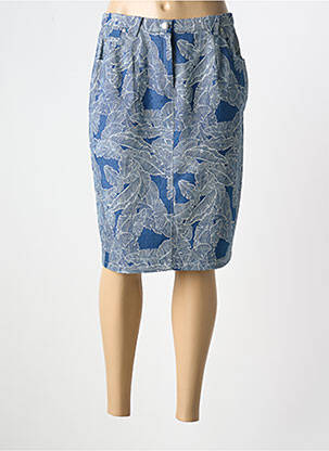 Fustă midi albastru FRANCE RIVOIRE femeie