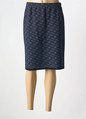 Fustă midi albastru GRIFFON femeie