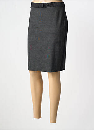 Fustă midi negru DIVAS femeie