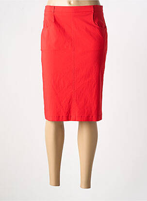 Fustă midi roșu GRIFFON femeie