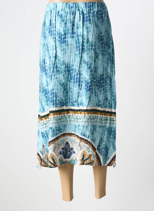 Fustă lungă albastru PAZ TORRAS femeie