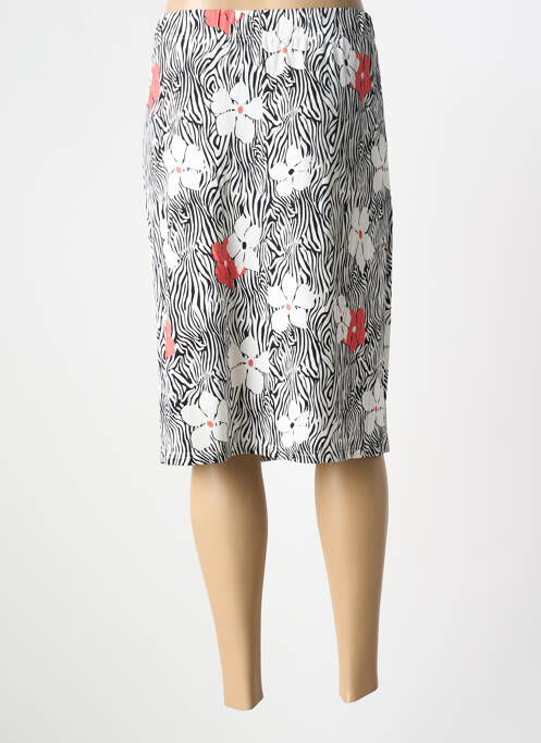 Fustă midi alb FRANK WALDER femeie