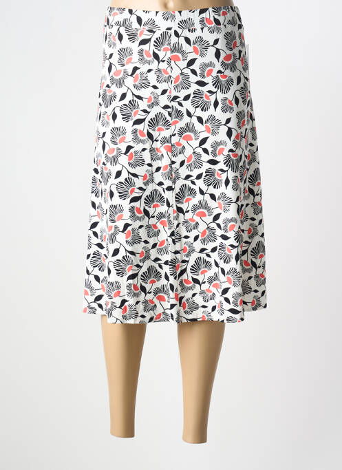 Fustă midi alb FRANK WALDER femeie