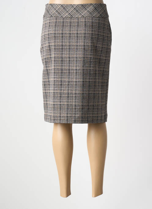 Fustă midi negru OLSEN femeie