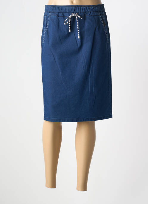 Fustă midi albastru FRANK WALDER femeie