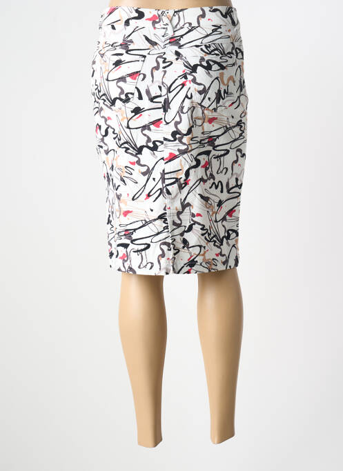 Fustă midi alb FRANCE RIVOIRE femeie