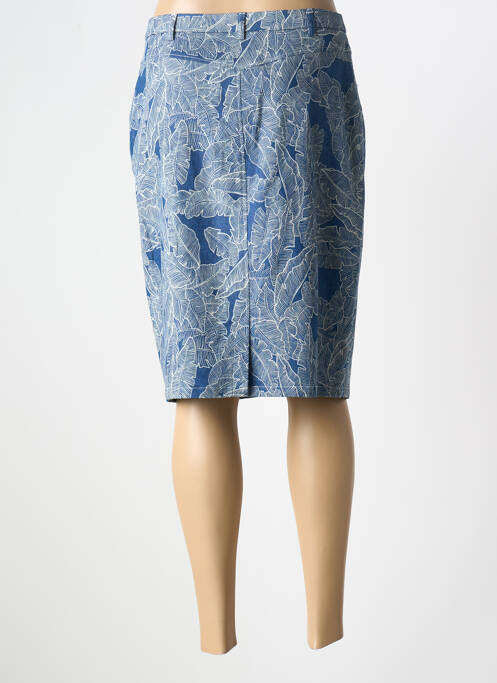 Fustă midi albastru FRANCE RIVOIRE femeie