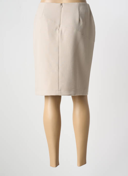 Fustă midi bej ANDAMIO femeie