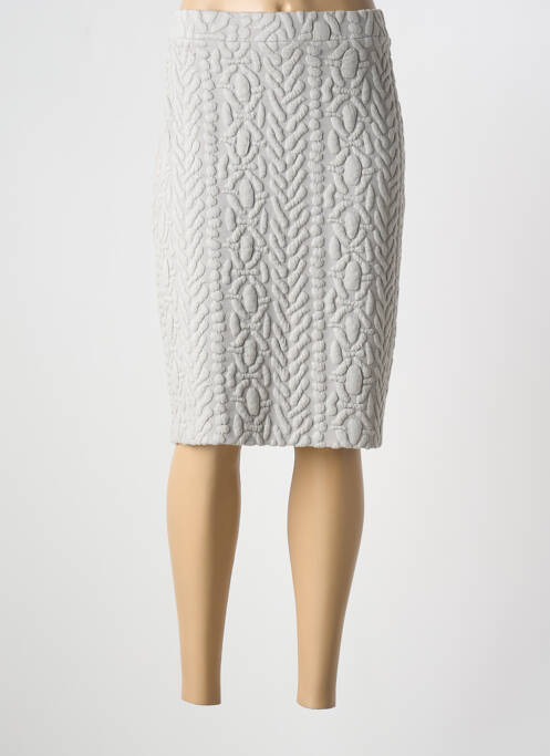 Fustă midi gri DIVAS femeie