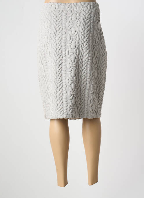 Fustă midi gri DIVAS femeie