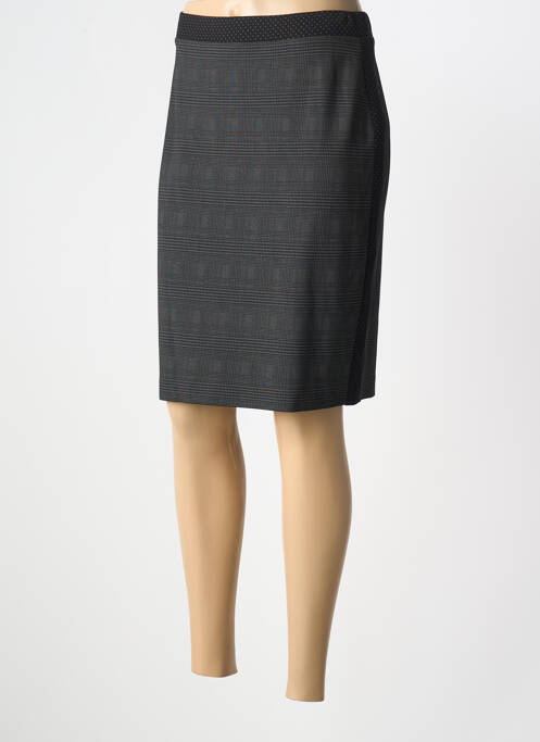 Fustă midi negru DIVAS femeie