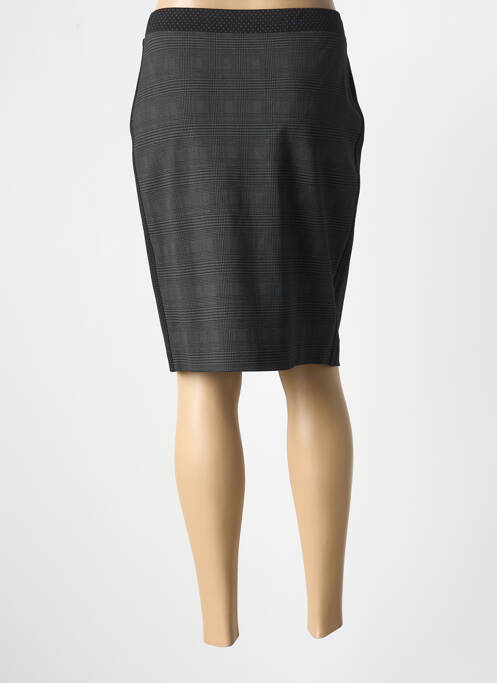 Fustă midi negru DIVAS femeie