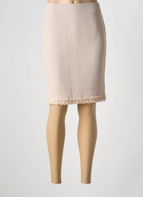 Fustă midi bej RINASCIMENTO femeie