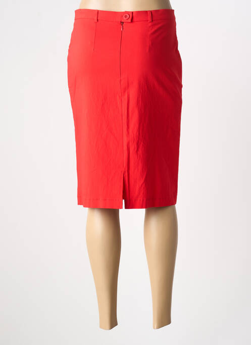 Fustă midi roșu GRIFFON femeie