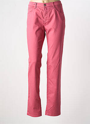 Pantalon drept roz SAINT HILAIRE femeie