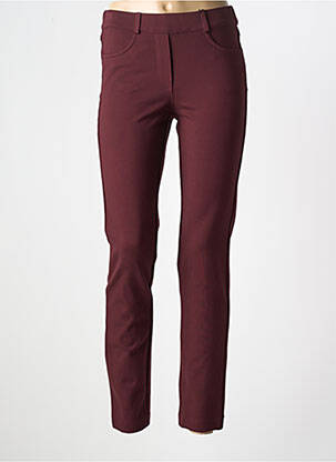 Pantalon slim talie elastică mărime normală violet STARK femeie