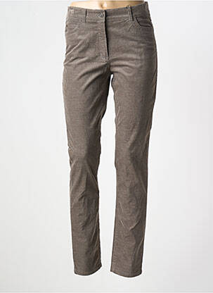 Pantalon slim elasticitate mărime normală gri OLSEN femeie