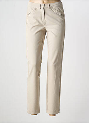 Pantalon 7/8 bej FRANK WALDER femeie