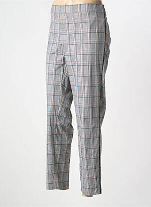 Pantalon drept elasticitate mărime normală gri FRANK WALDER femeie