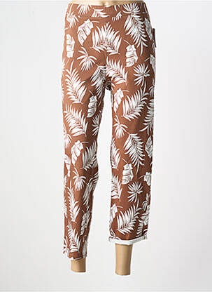 Pantalon 7/8 maro FRANK WALDER femeie