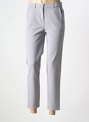 Pantalon 7/8 elasticitate mărime normală gri FRANK WALDER femeie
