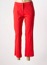 Pantalon 7/8 elasticitate mărime normală roșu ANDAMIO femme