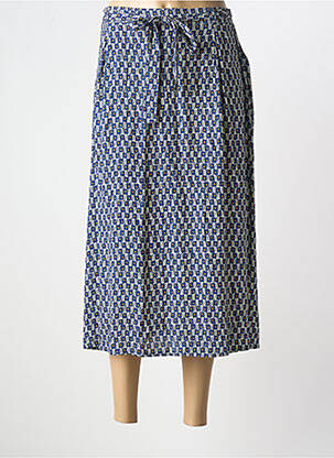 Fustă lungă albastru GRIFFON femeie