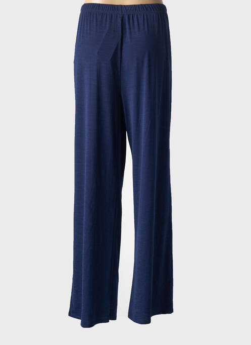 Pantalon drept albastru MARBLE femeie