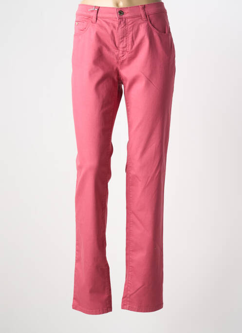 Pantalon drept roz SAINT HILAIRE femeie