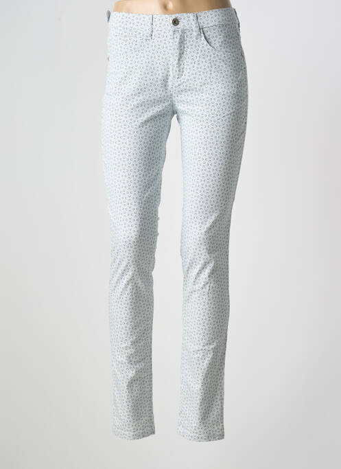 Pantalon slim alb SAINT HILAIRE femeie