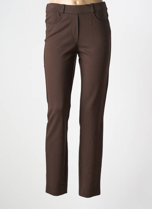 Pantalon slim maro STARK femeie
