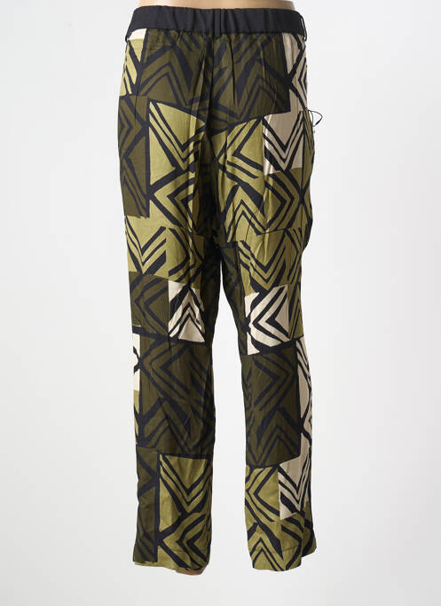 Pantalon drept verde PAZ TORRAS femeie