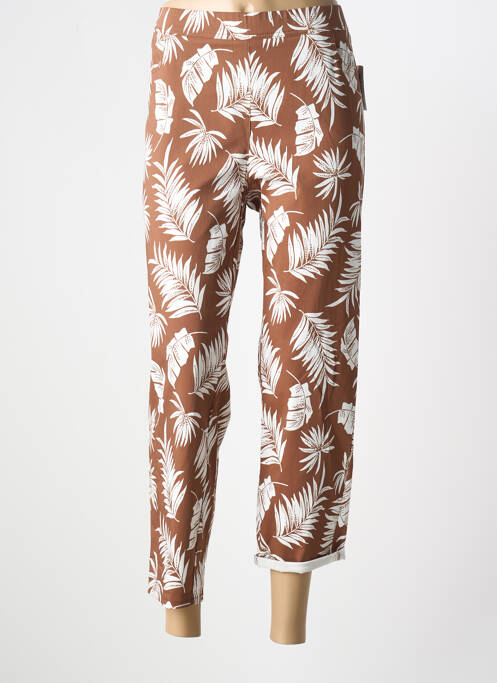 Pantalon 7/8 maro FRANK WALDER femeie