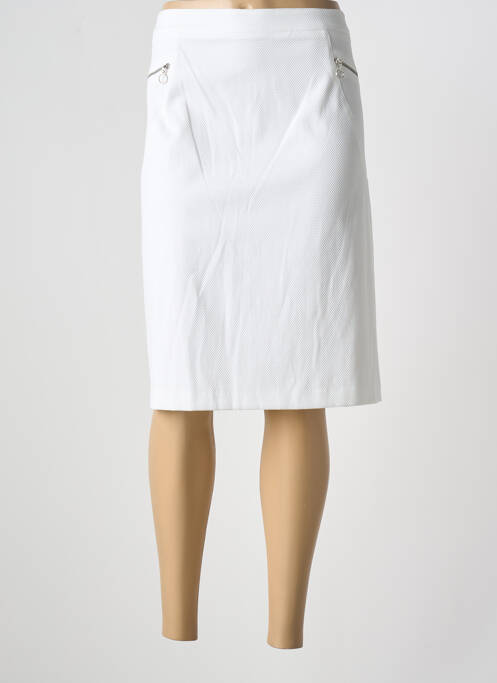 Fustă midi alb DIVAS femeie