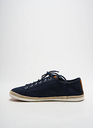 Adidași vârf rotund vârf rotund albastru PEPE JEANS bărbat
