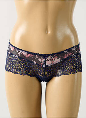 Shorty elasticitate albastru EMPREINTE femeie