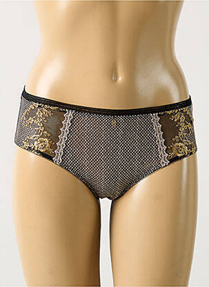 Shorty elasticitate negru EMPREINTE femeie