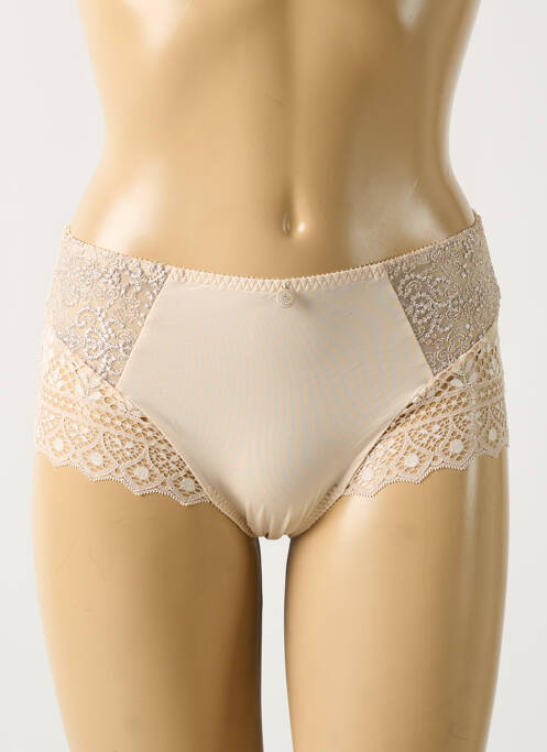 Shorty efect material satinat piele EMPREINTE femme