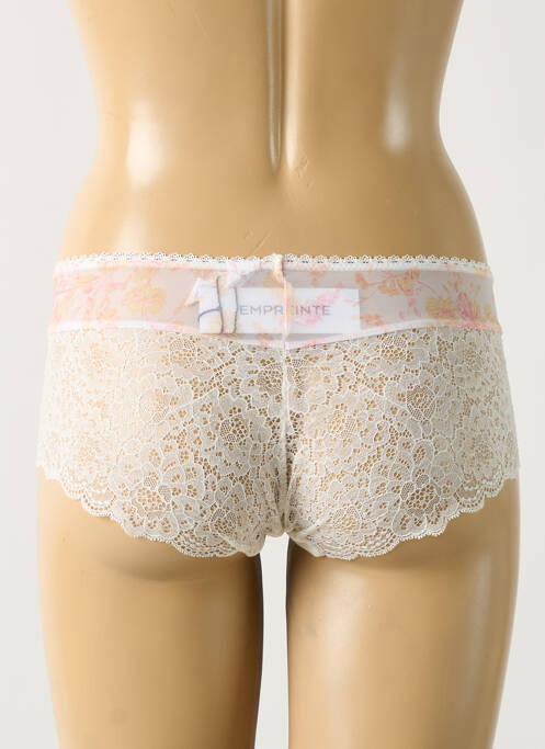 Shorty alb EMPREINTE femeie